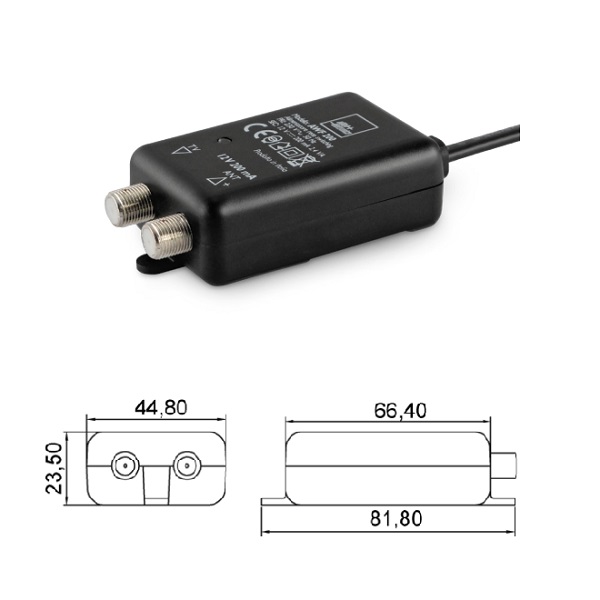 Alimentatore Antenna 2 OUT F 300mA